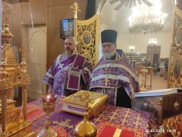 Канун Недели 4-й Великого поста